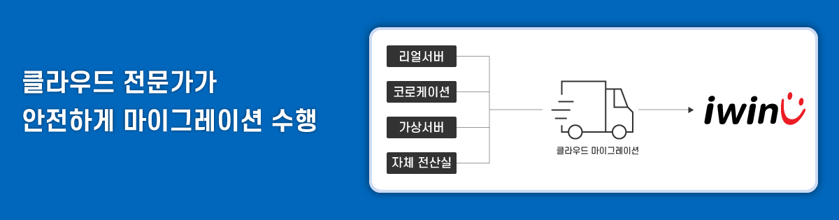 클라우드 전문가가 안전하게 마이그레이션 수행