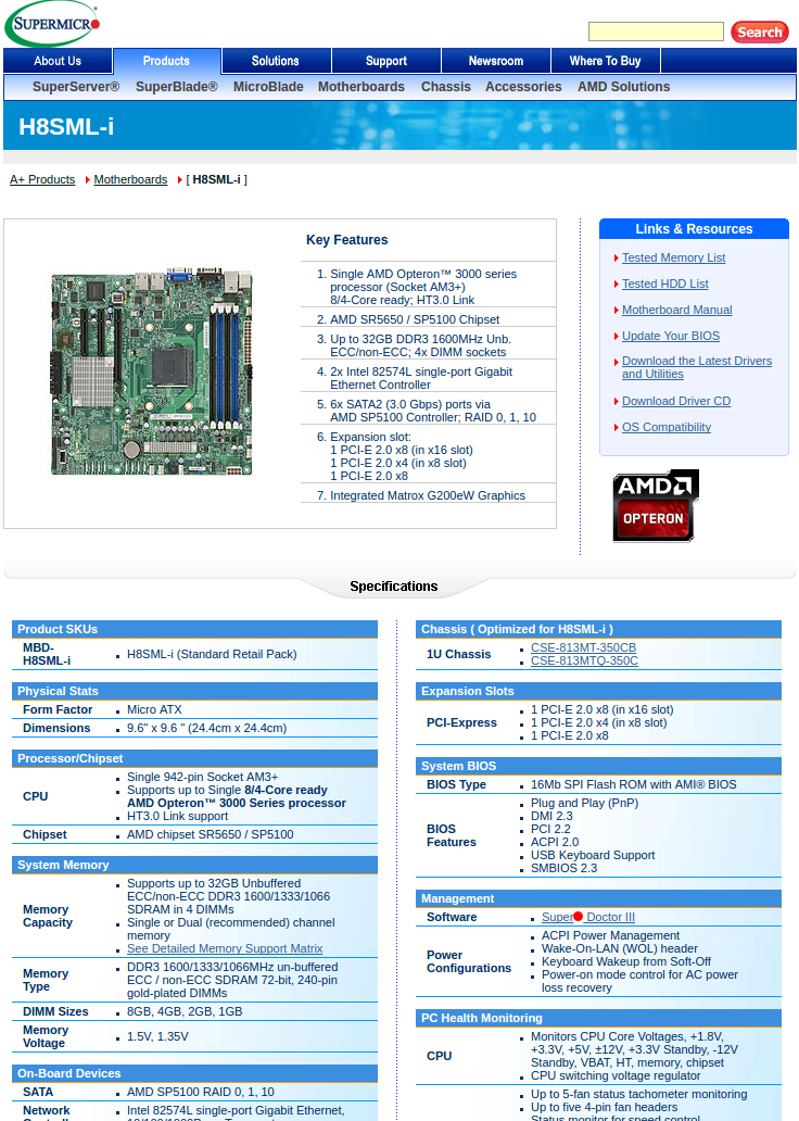 슈퍼마이크로 AMD 3000 계열 서버보드
